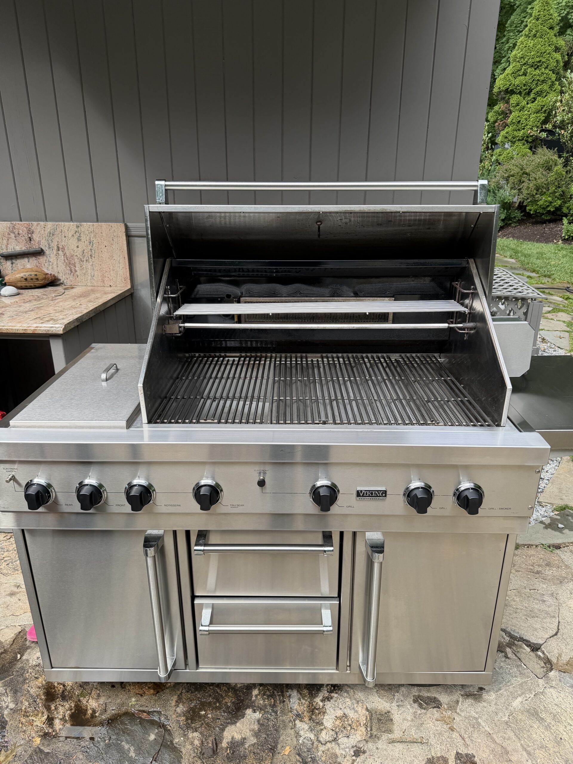 After — Grill Guard deep clean