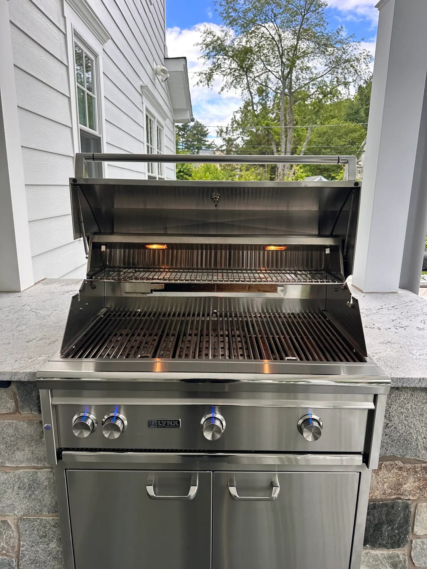 After — Grill Guard deep clean